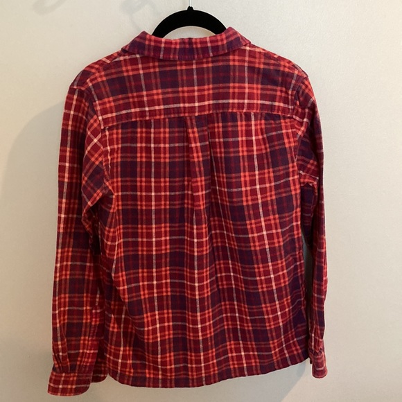 Cabela’s flannel shirt, women’s S, pink and purple - Picture 2 of 7